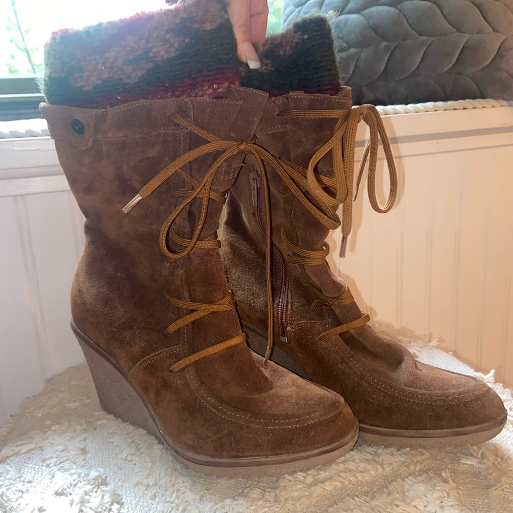 Steve Madden healed boots